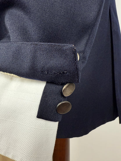 Blazer navy sartoriale anni ‘70 - tg. 50