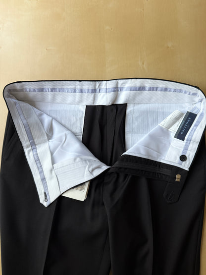 Pantalone in fresco lana blu (NOS) - tg. 50