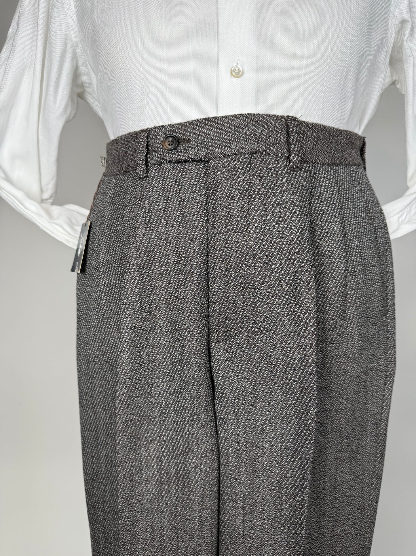 Pantaloni in tweed a coste anni ‘70/‘80 (NOS) - tg. 44