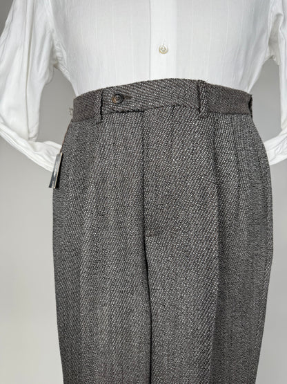Pantaloni in tweed a coste anni ‘70/‘80 (NOS) - tg. 44