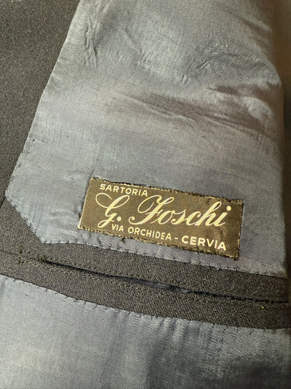 Giacca blazer doppiopetto sartoriale anni ‘50/‘60 - tg. 52/54