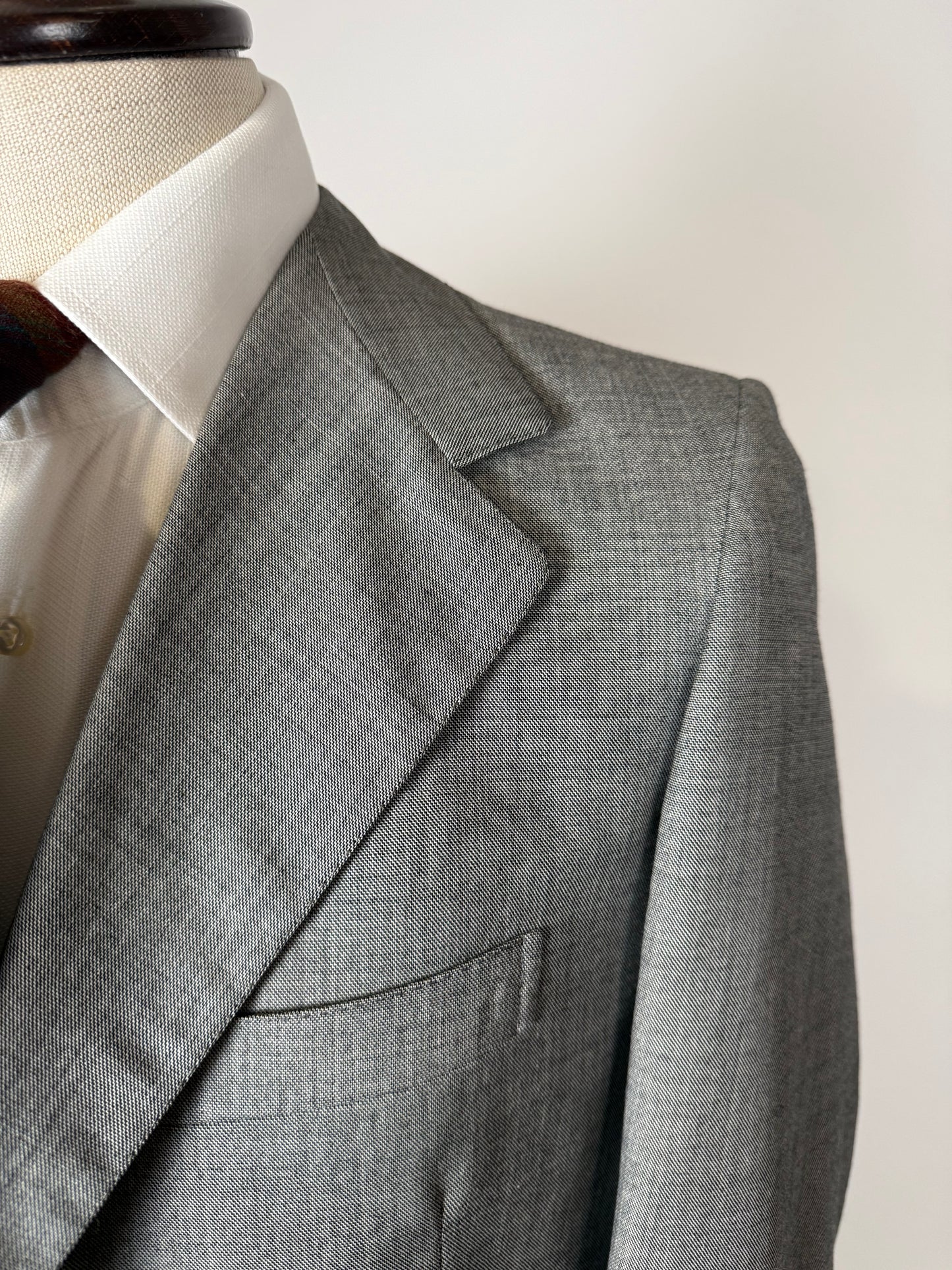 Giacca in grisaglia sartoriale anni ‘70 - tg. 46