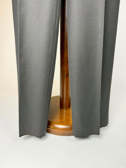 Pantaloni flanella verde scuro anni '80 (NOS) - tg. 48/50