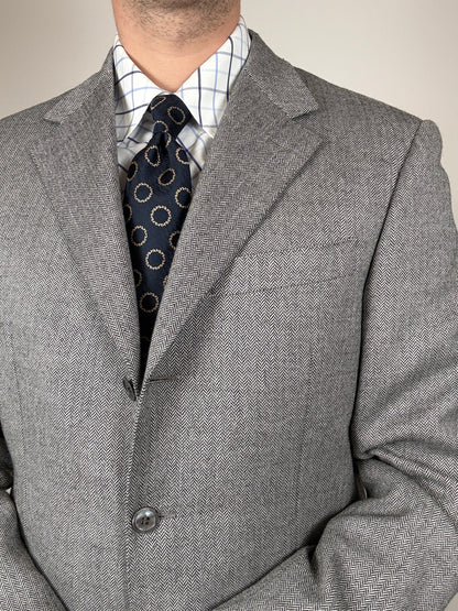 Giacca Pierre Cardin anni ‘90 spigato grigio - tg. 50