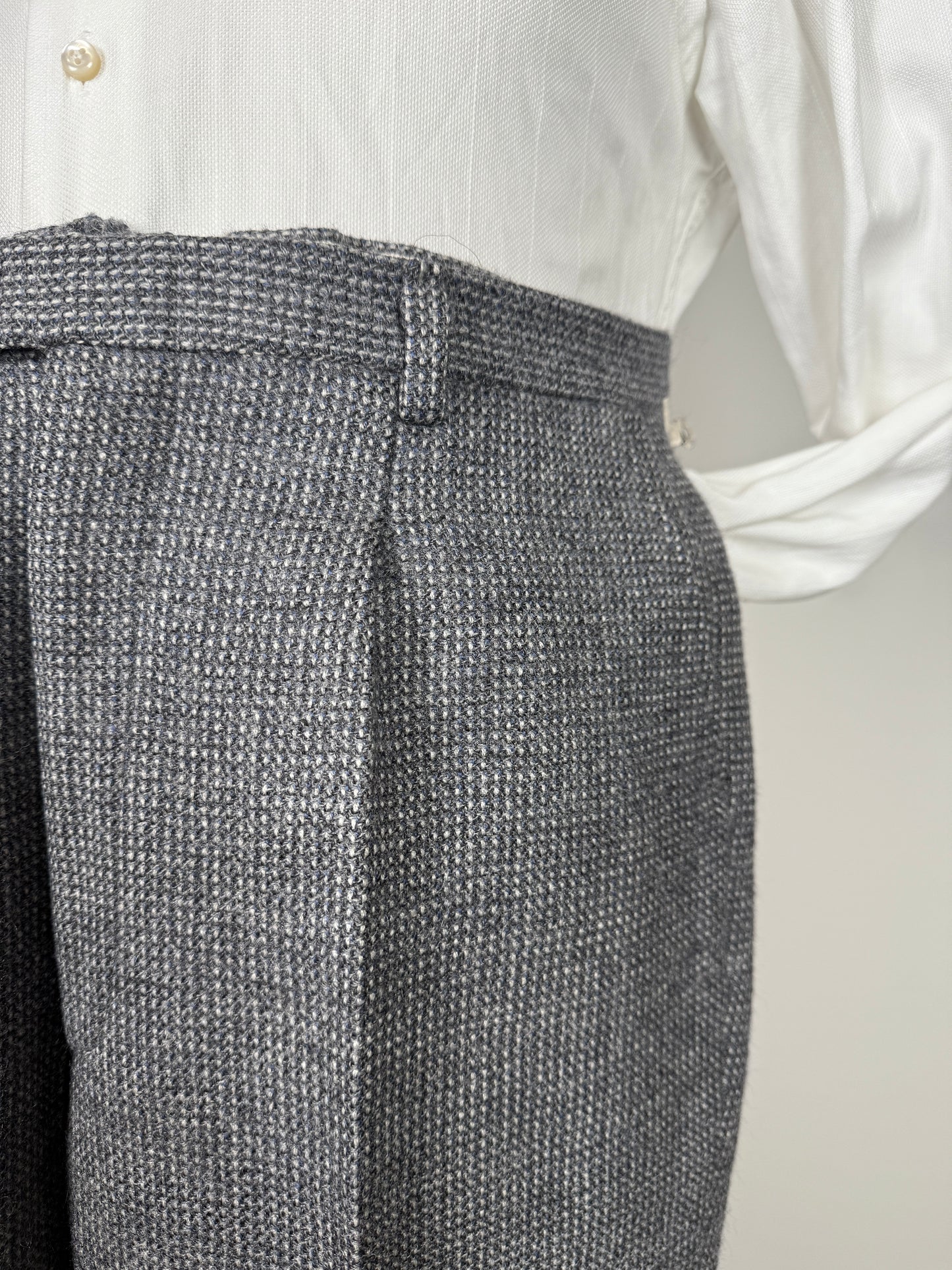 Pantaloni anni ‘60/‘70 lana e mohair - tg. 50