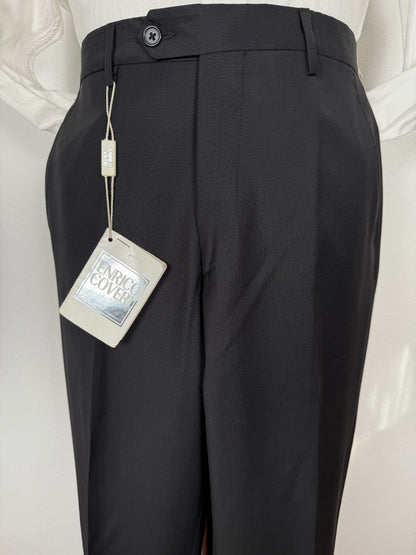 Pantalone in fresco lana blu (NOS) - tg. 50