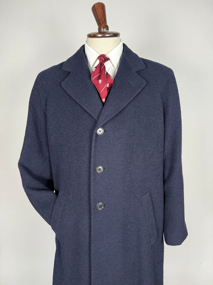 Cappotto raglan E. Zegna in bouclé di lana - tg. 48-52