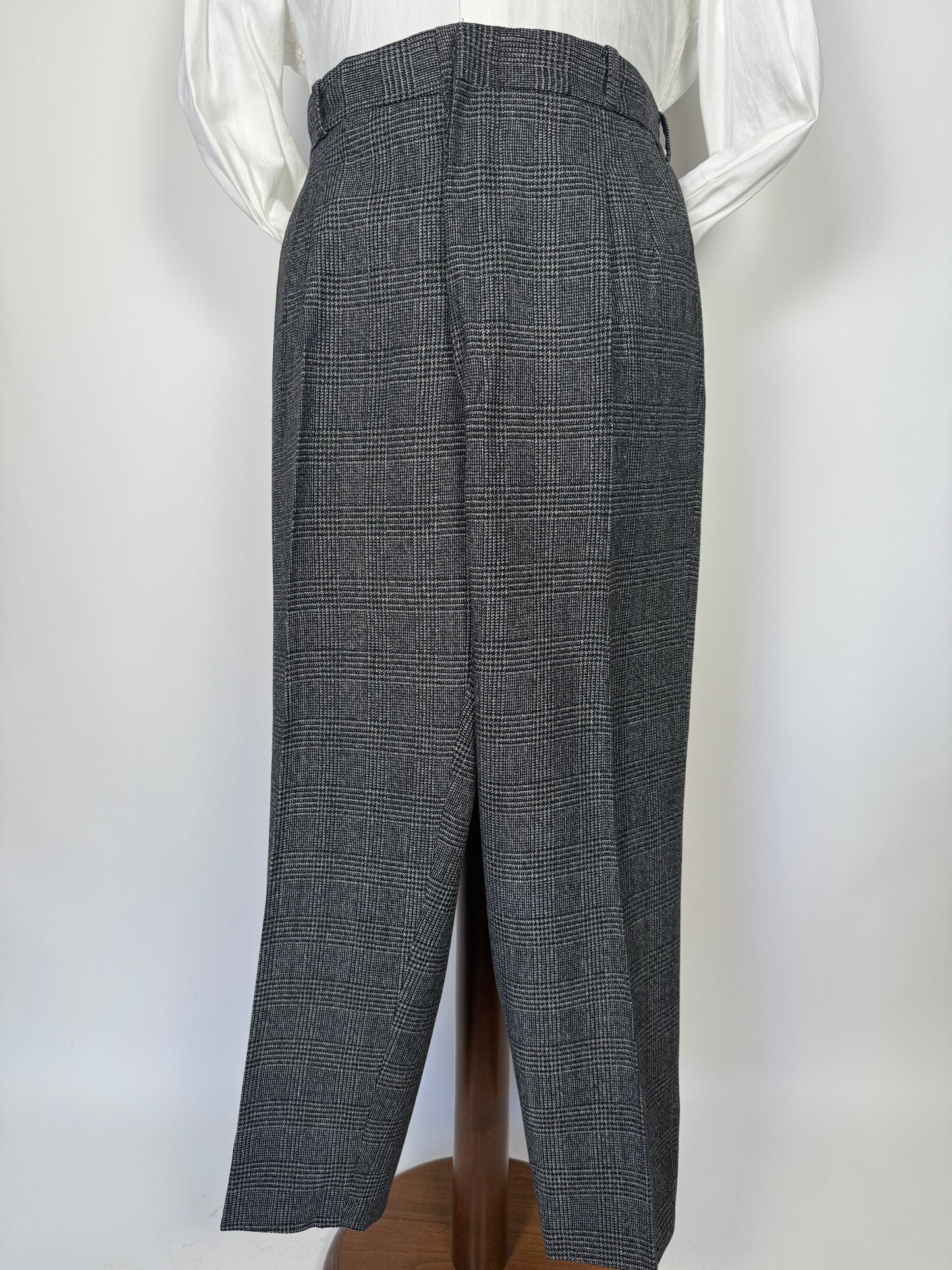 Pantalone sartoriale anni ‘60/‘70 principe di Galles - tg. 54