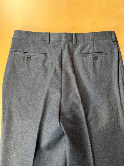 Completo anni ‘80 tessuto Loro Piana flanella lana e cashmere - tg. 50