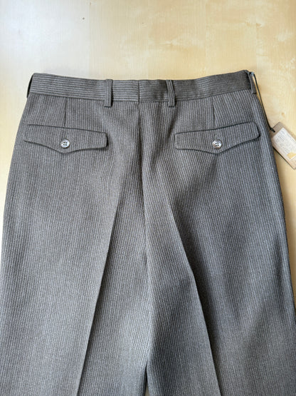 Pantaloni anni ‘80 in lana a coste (NOS) - tg. 44