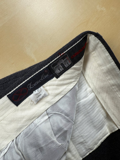 Pantaloni flanella grigio antracite - tg. 50