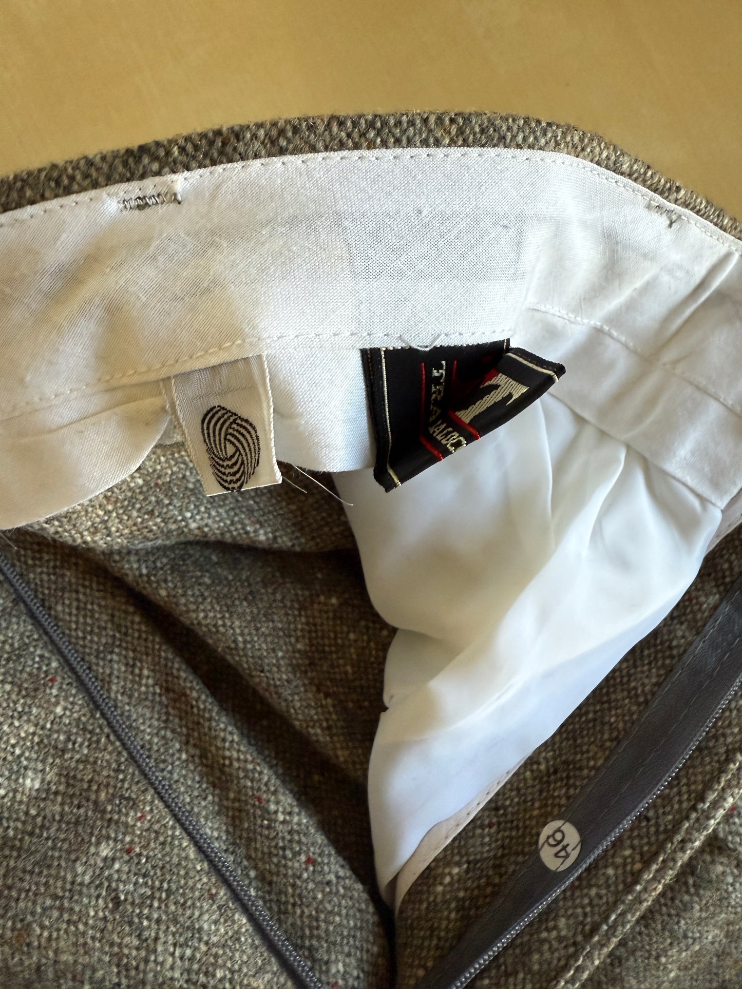 Pantaloni anni ‘70 donegal tweed (NOS) - tg. 44