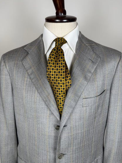Giacca Isaia seta e lana herringbone - tg. 52