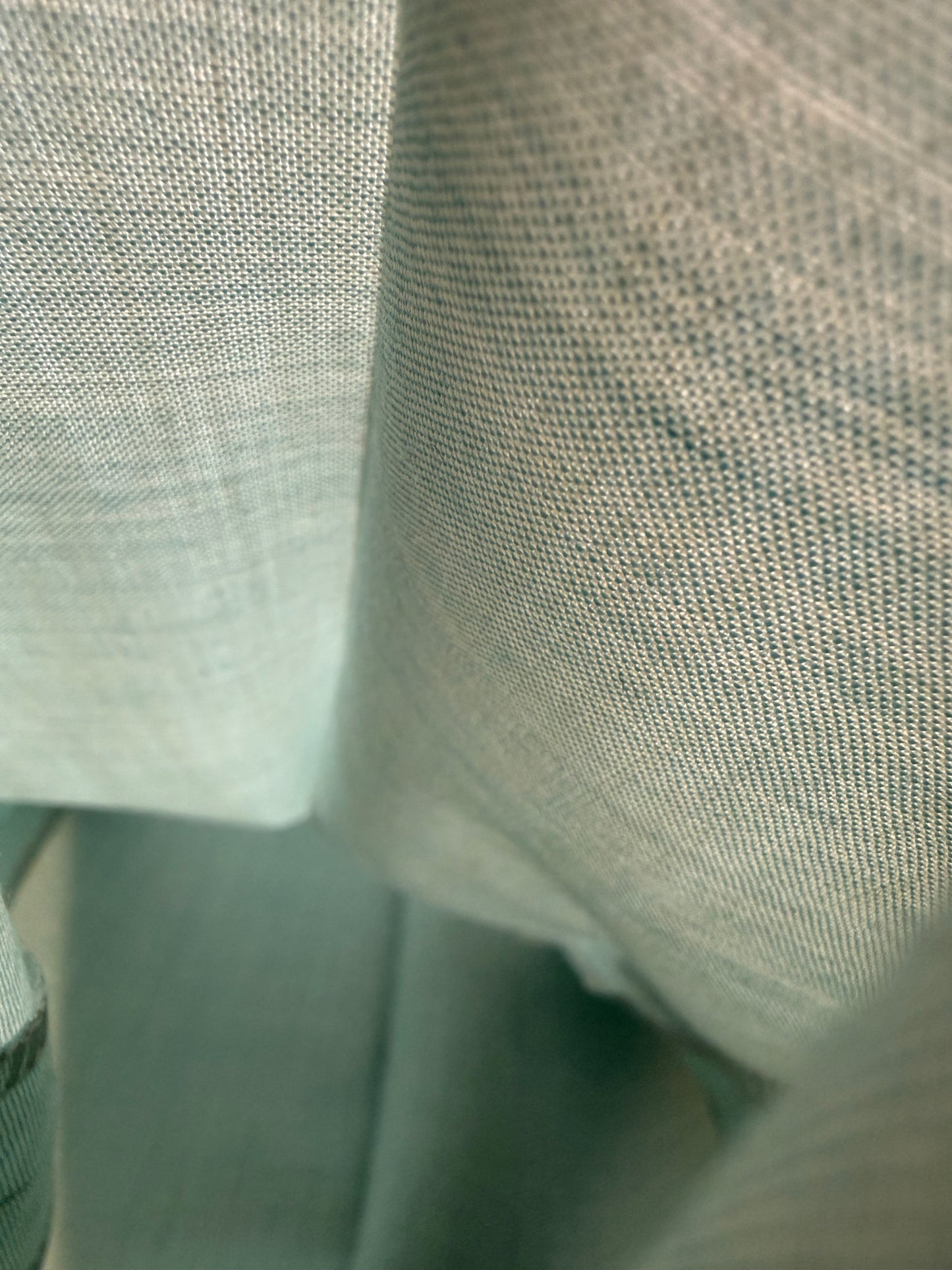 Pantaloni fresco lana turchese anni ‘80 (NOS) - tg. 50/52