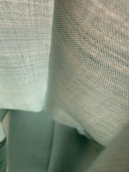 Pantaloni fresco lana turchese anni ‘80 (NOS) - tg. 50/52