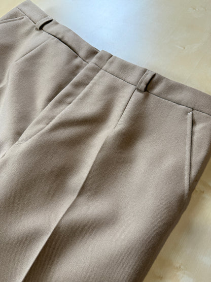 Pantalone sartoriale in cavalry twill anni ‘70 (nuovo) - tg. 56