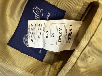 Completo beige in lino e cotone - tg. 52