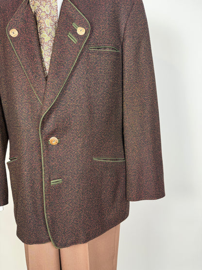 Giacca “Tracht” tirolese in lana e cashmere - tg. 52/54