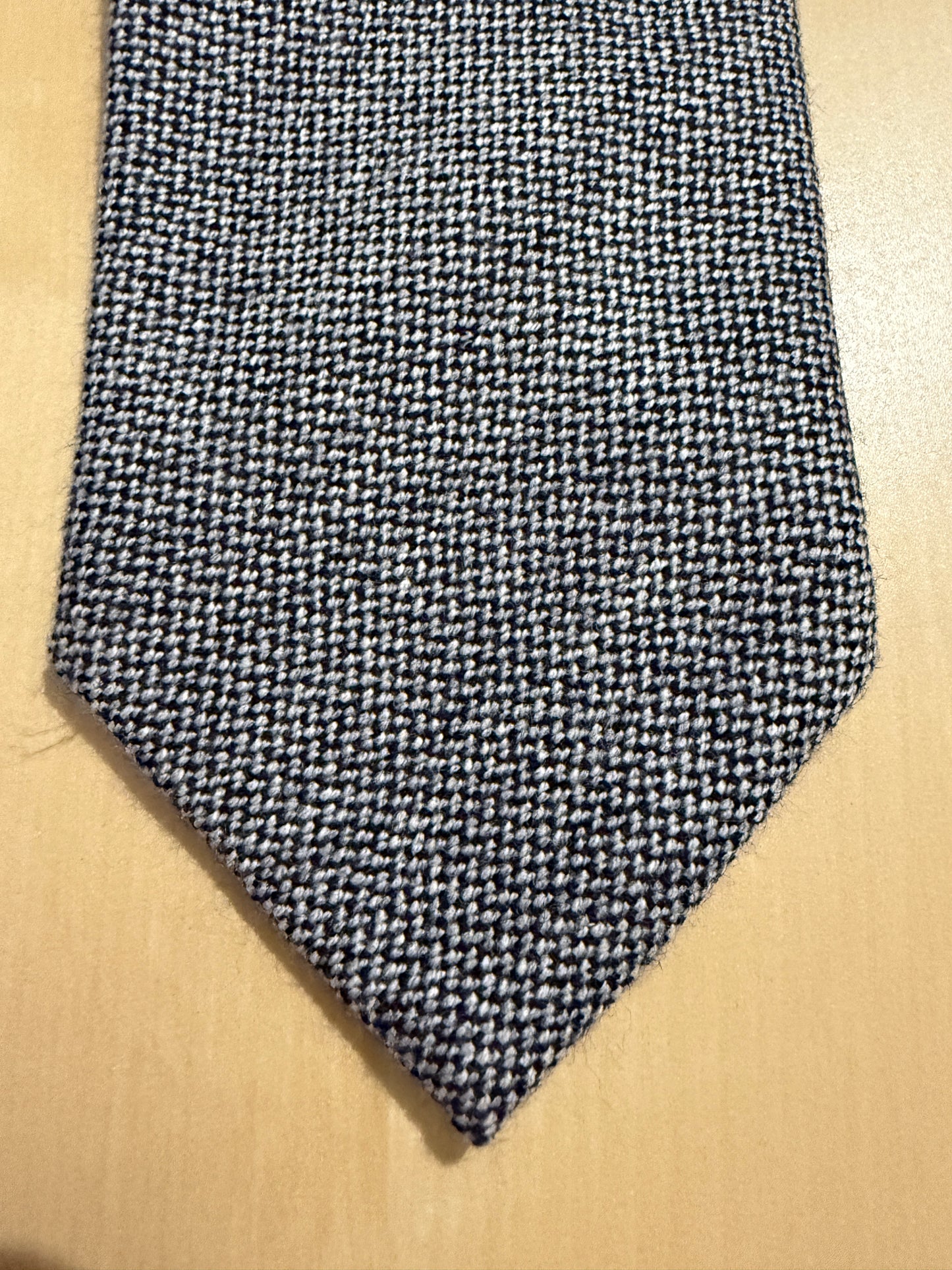 Cravatta Moessmer in pura lana sale e pepe