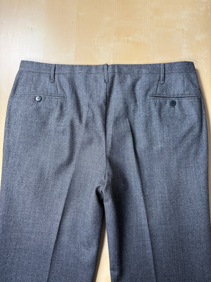 Completo sartoriale flanella grigia anni ‘60/‘70 - tg. 50