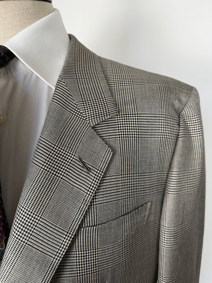 Giacca Brioni principe di Galles lana e seta - tg. 56