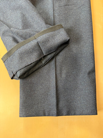Completo anni ‘80 tessuto Loro Piana flanella lana e cashmere - tg. 50