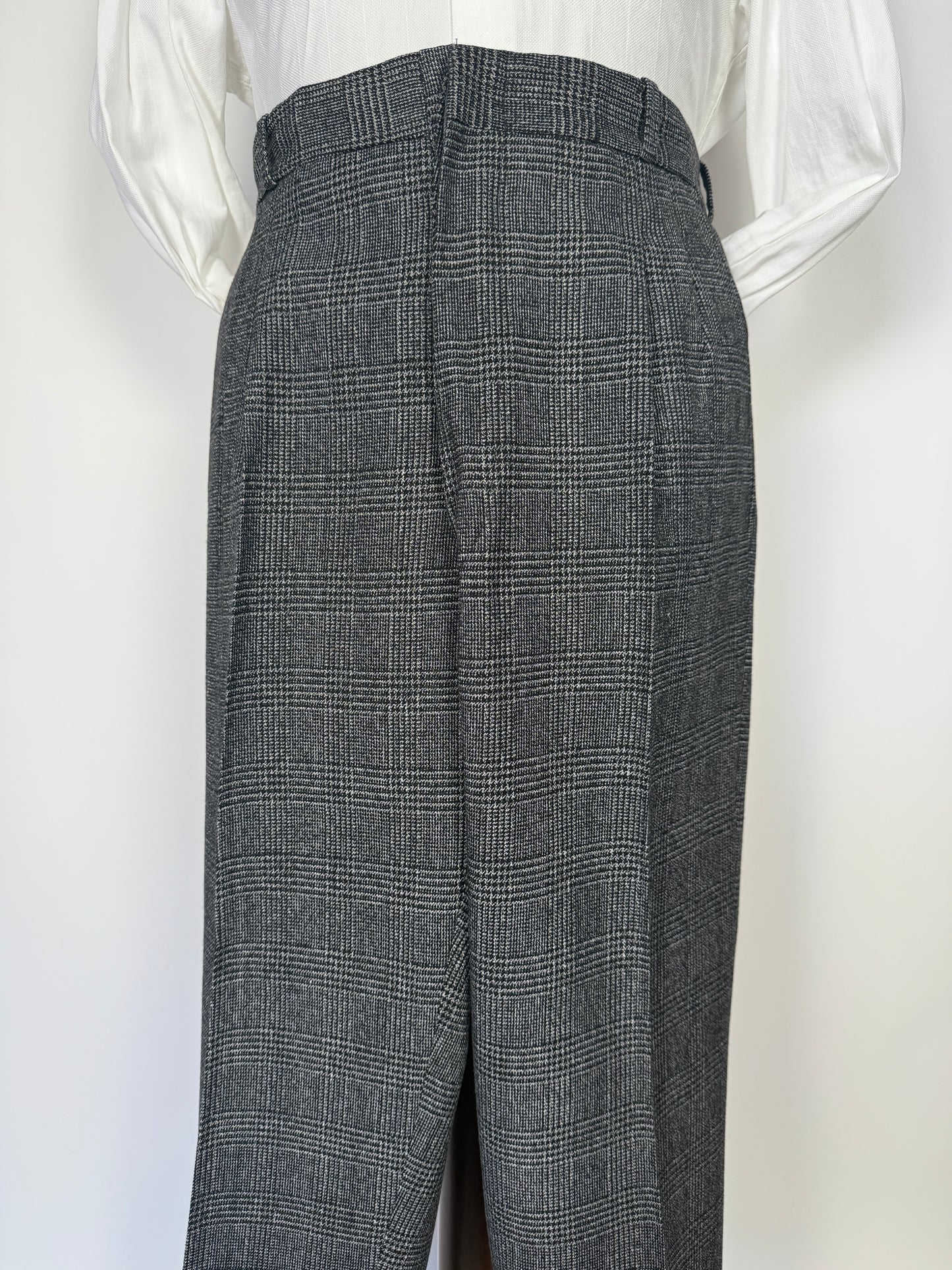 Pantalone sartoriale anni ‘60/‘70 principe di Galles - tg. 54