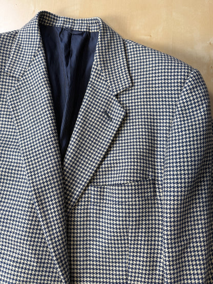 Giacca Hilton anni ‘80 100% cashmere pied-de-poule - tg. 50