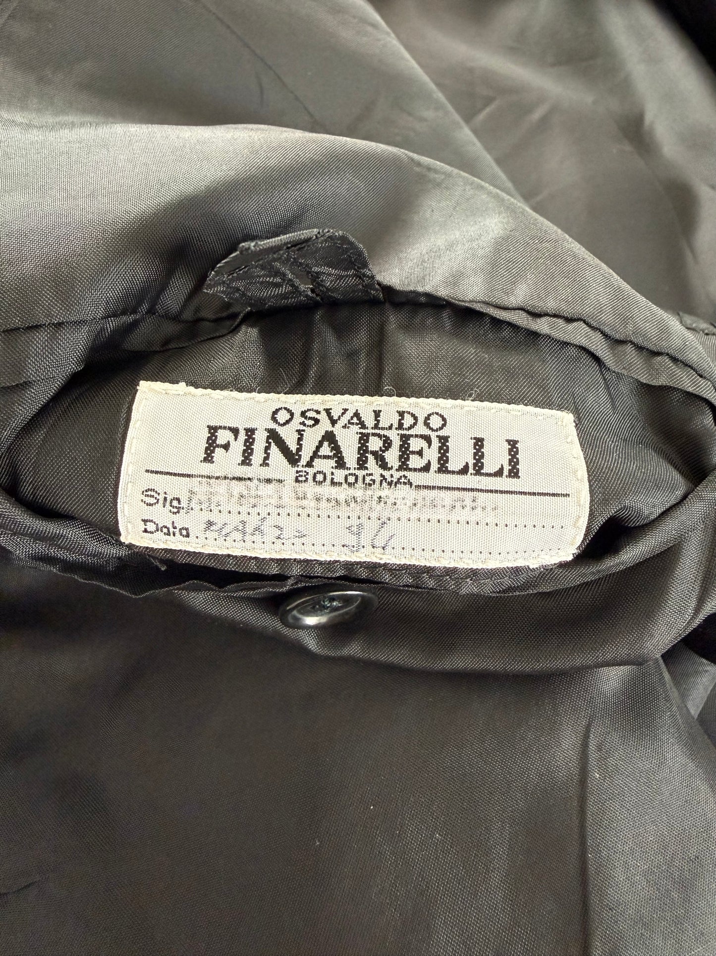 Completo sartoriale flanella pettinata grigio antracite - tg. 52/54, drop basso