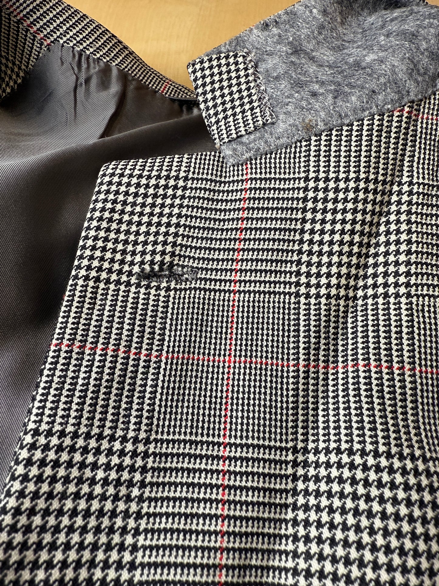 Completo sartoriale principe di Galles pettinato - tg. 52