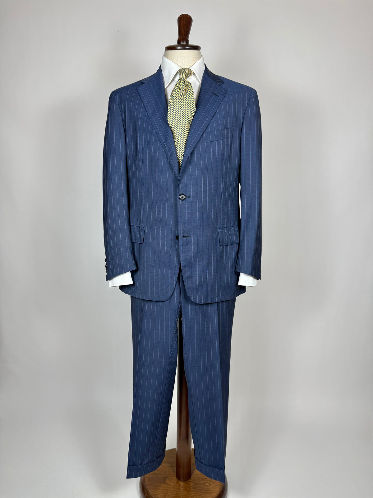 Completo Caruso tessuto Loro Piana lana mohair e seta - tg. 50