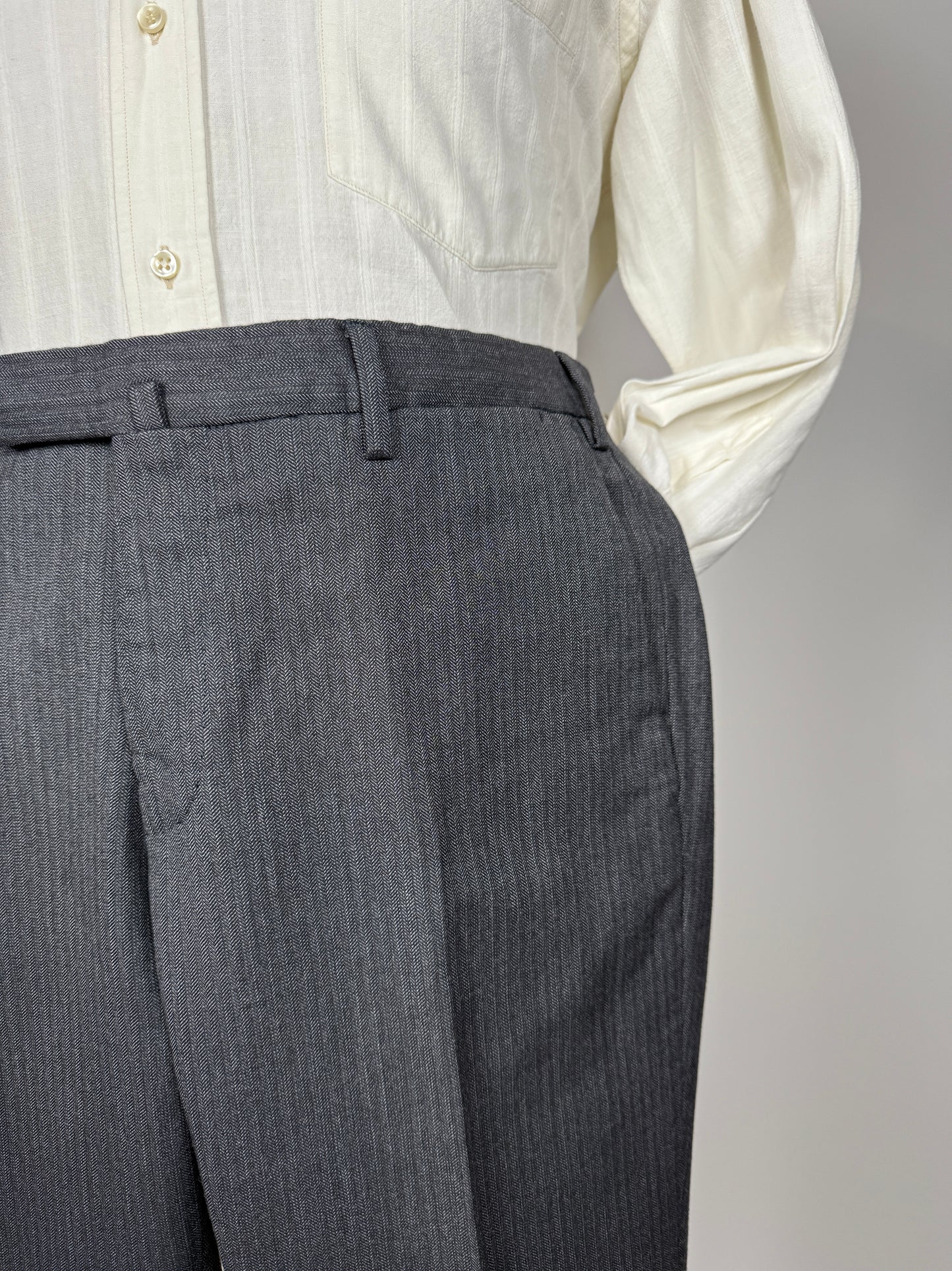 Pantaloni Incotex in cotone e lana - tg. 46/48