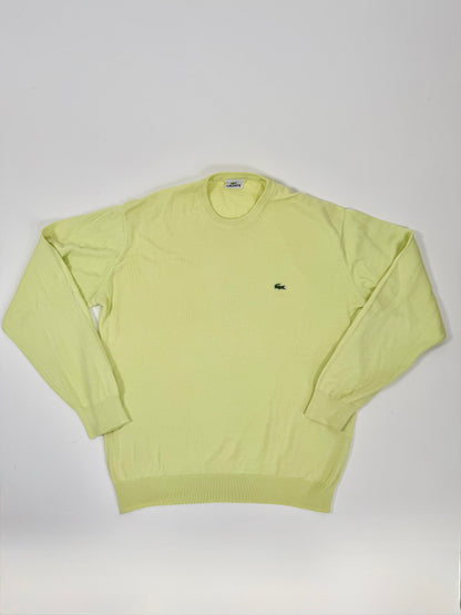 Pullover Lacoste giallo 100% cotone - M