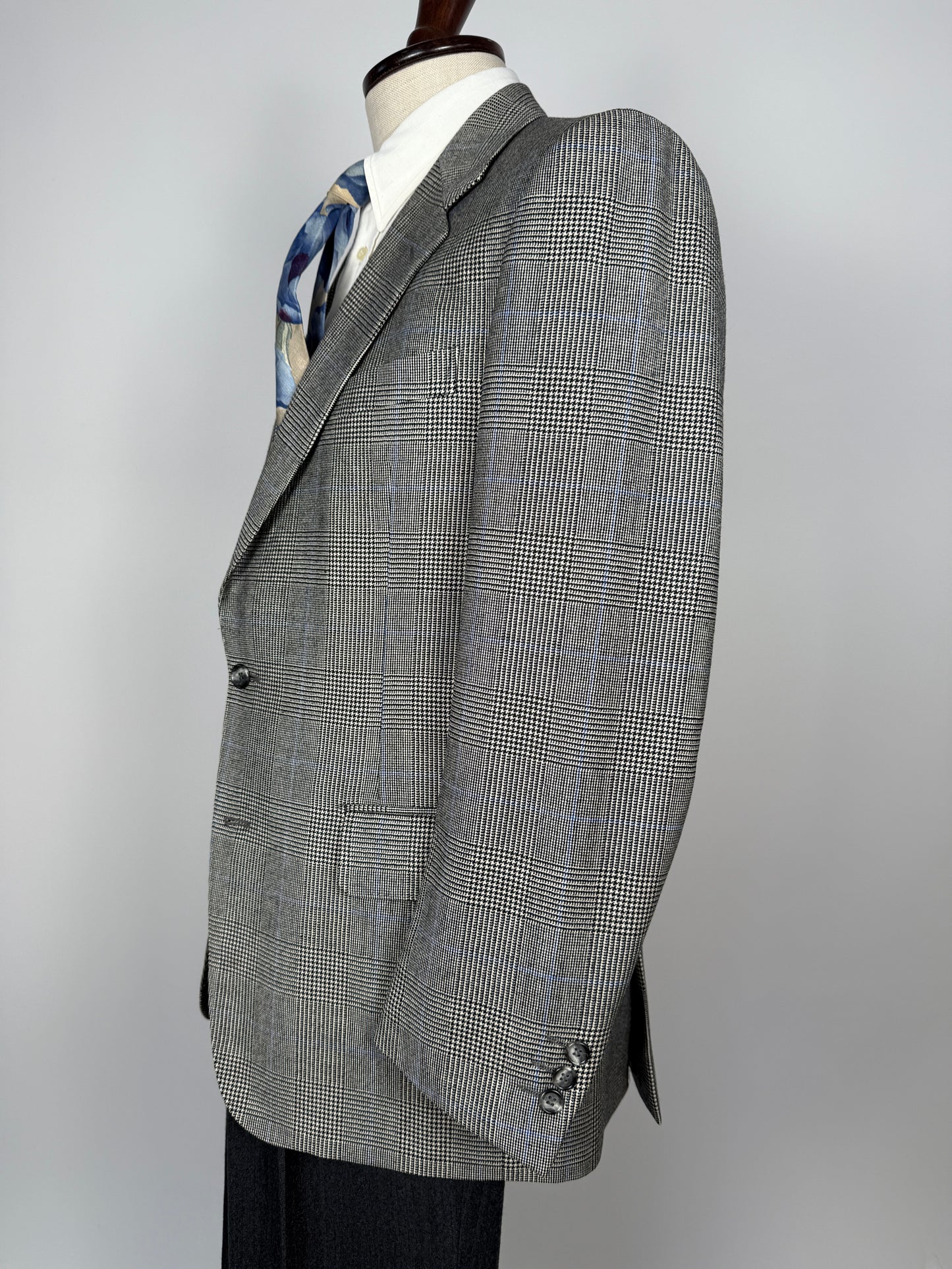 Giacca flanella principe di Galles anni ‘80 - tg. 46/48