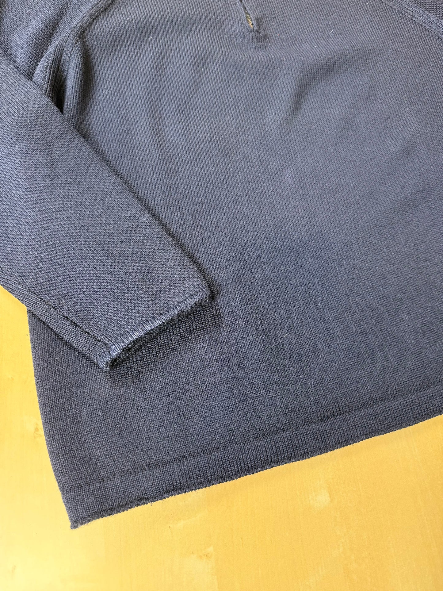 Maglione zip 3/4 CP Company in pura lana - XL