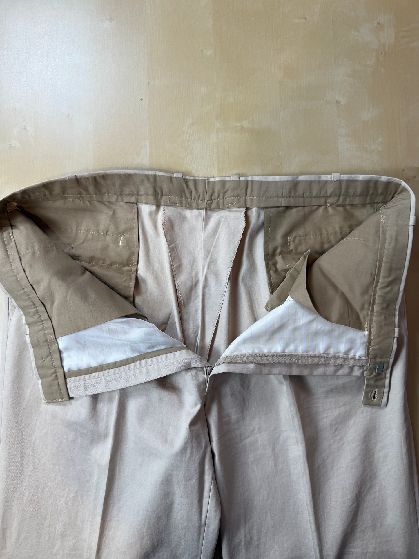 Pantaloni sartoriali cotone chino - tg. 60/62