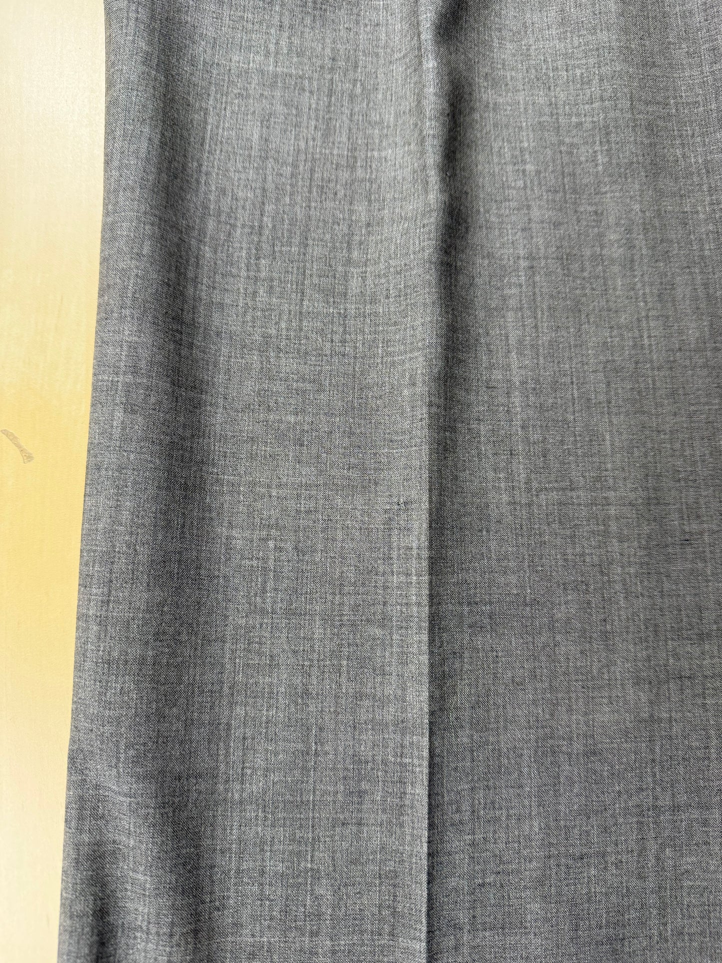 Pantaloni fresco lana grigio medio anni '80 - tg. 52/54