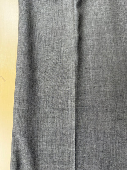 Pantaloni fresco lana grigio medio anni '80 - tg. 52/54