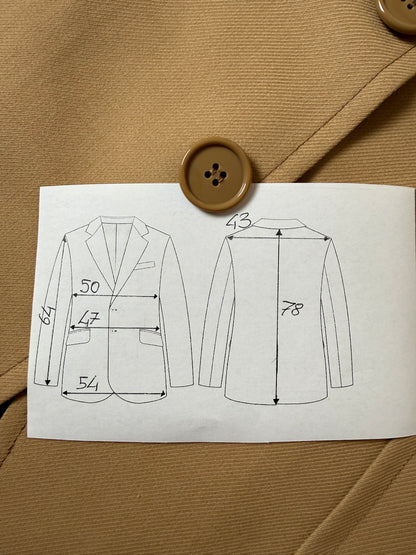 Giacca anni '70 in cavalry twill - tg. 46