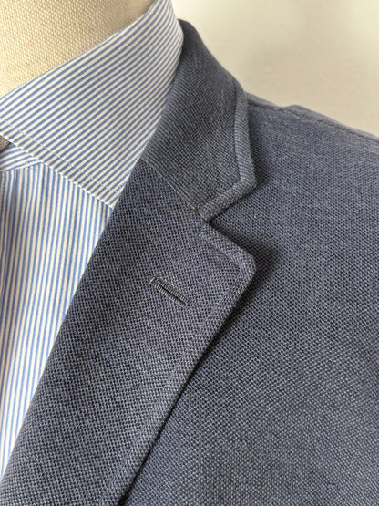 Giacca Caruso destrutturata in piquet di cotone - tg. 54/56