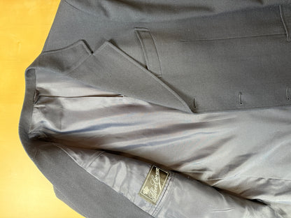 Blazer navy anni ‘60/‘70 in flanella - tg. 50