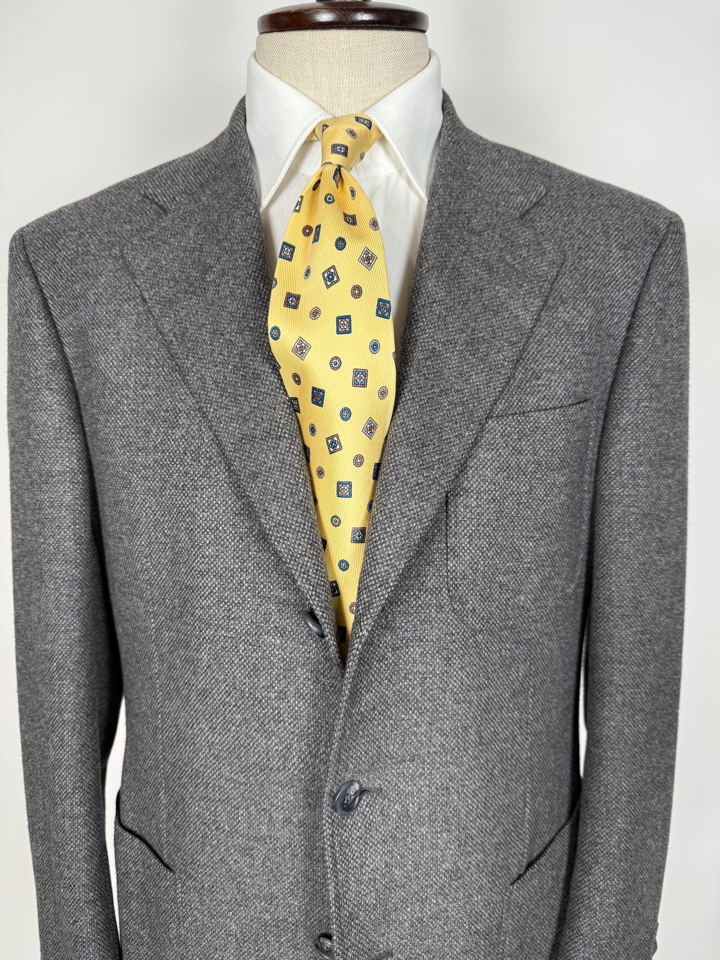 Giacca Cantarelli grigio medio in lana e cashmere - tg. 50