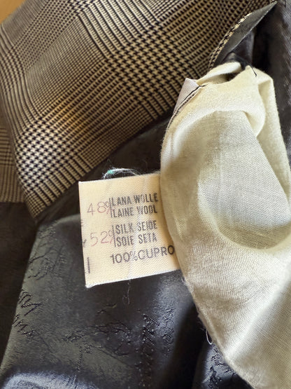 Giacca Brioni principe di Galles lana e seta - tg. 56