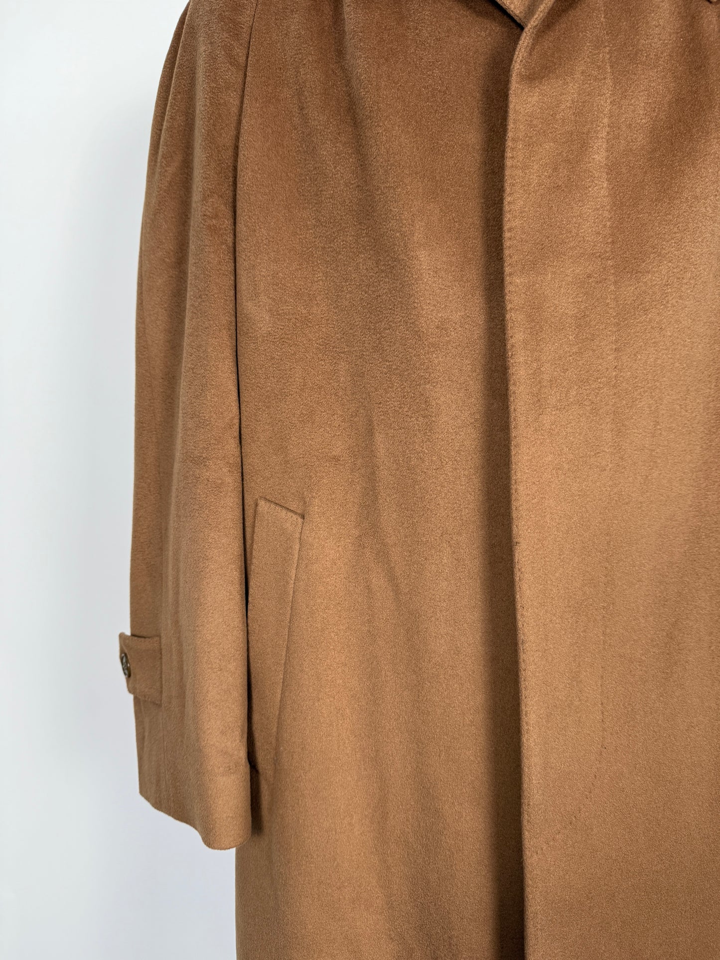 Cappotto Ungaro tessuto Loro Piana lana e cashmere color cammello - tg. 50-54