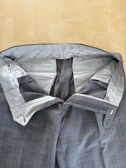 Pantaloni fresco lana principe di Galles anni '80 (NOS) - tg. 48