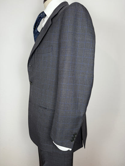 Completo 3 pezzi sartoriale principe di Galles - tg. 50