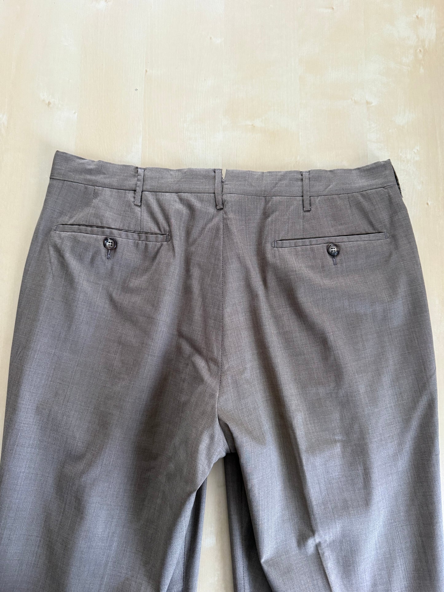 Pantaloni Rota fresco lana marrone tabacco - tg. 50