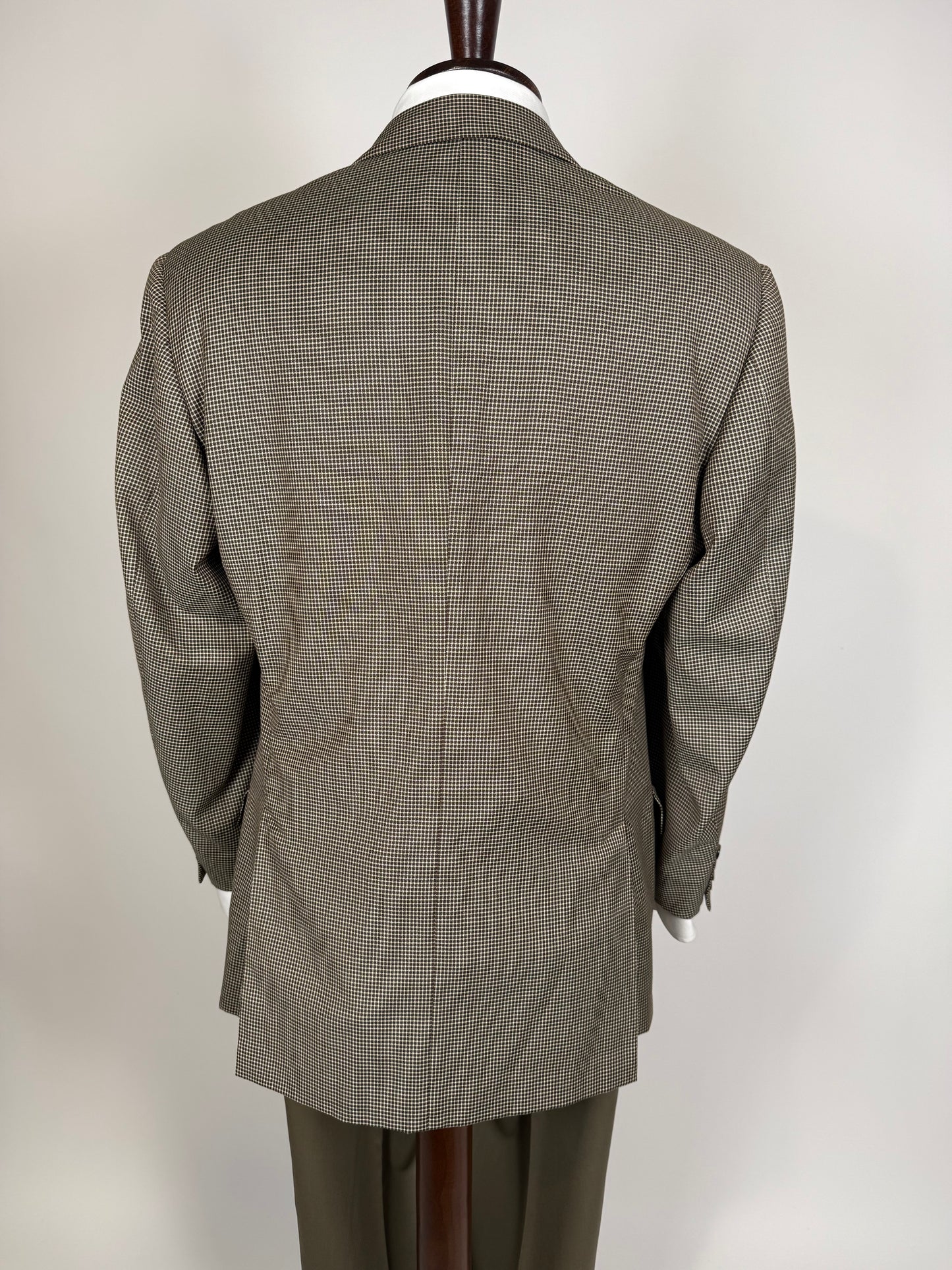 Giacca Corneliani flanella pettinata quadri - tg. 48