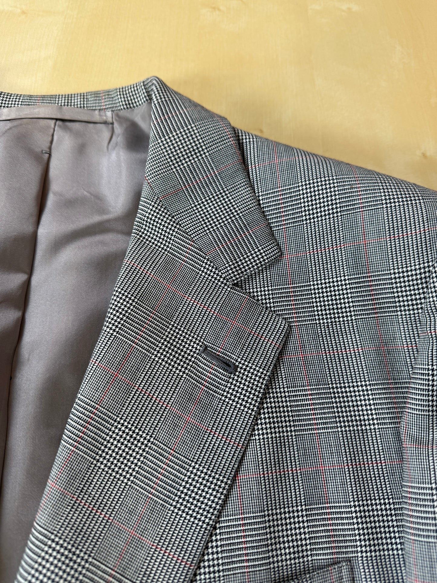 Completo sartoriale principe di Galles pettinato - tg. 54/56