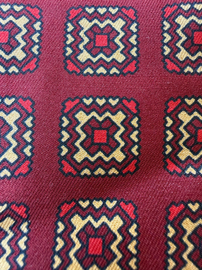 Papillon vintage bordeaux micro fantasia